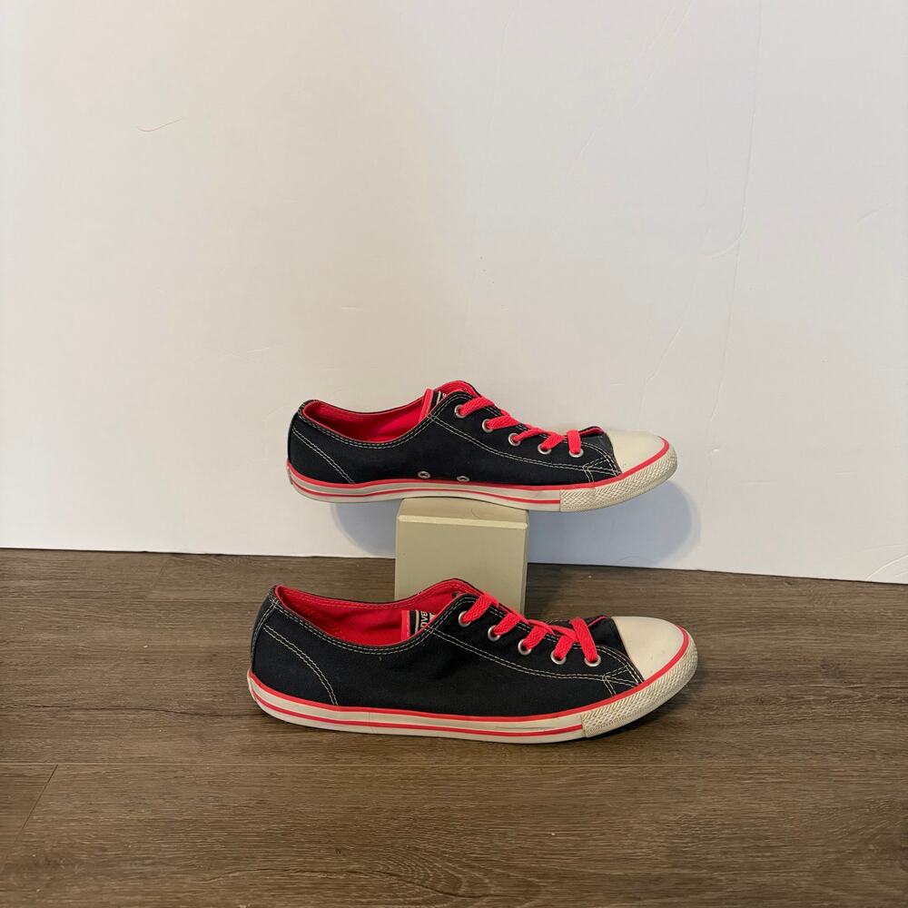 Converse Chuck Taylor All Star Dainty Ox Navy Pink Women's 9 537153F Low